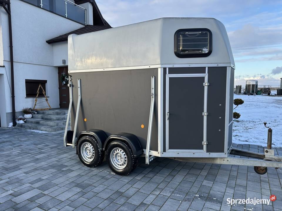 Przyczepa do przewozu 2 koni kat B dmc 1300 2 śląskie