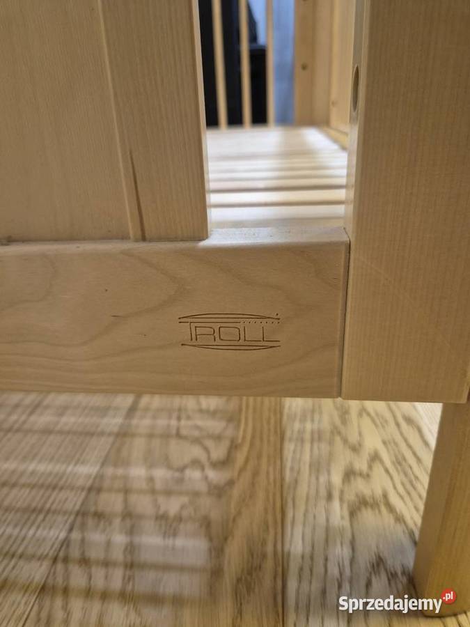 Łóżeczko dziecięce drewniane Troll Sun 120x60 mazowieckie Warszawa