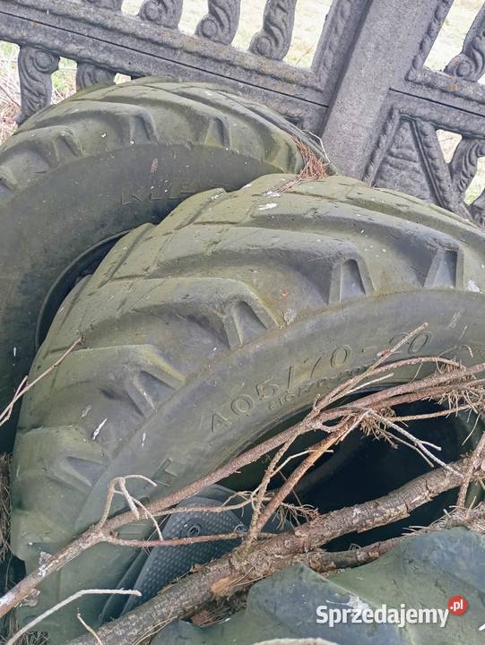 Opony 405 70 20 i 169 28 koparko ładowarka cat 70 Pilica