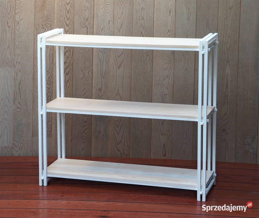 Regał półka sosna bielona loft 90cm Radomsko
