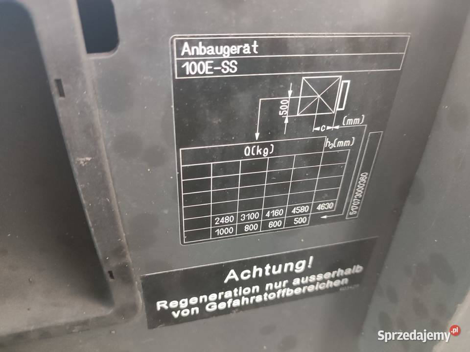 STILL R7050 TRIPLEX 2008r Błędów