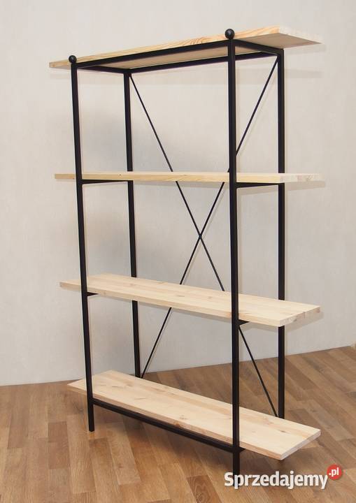 Regał vintage loft sosna 100cm Regały Radomsko