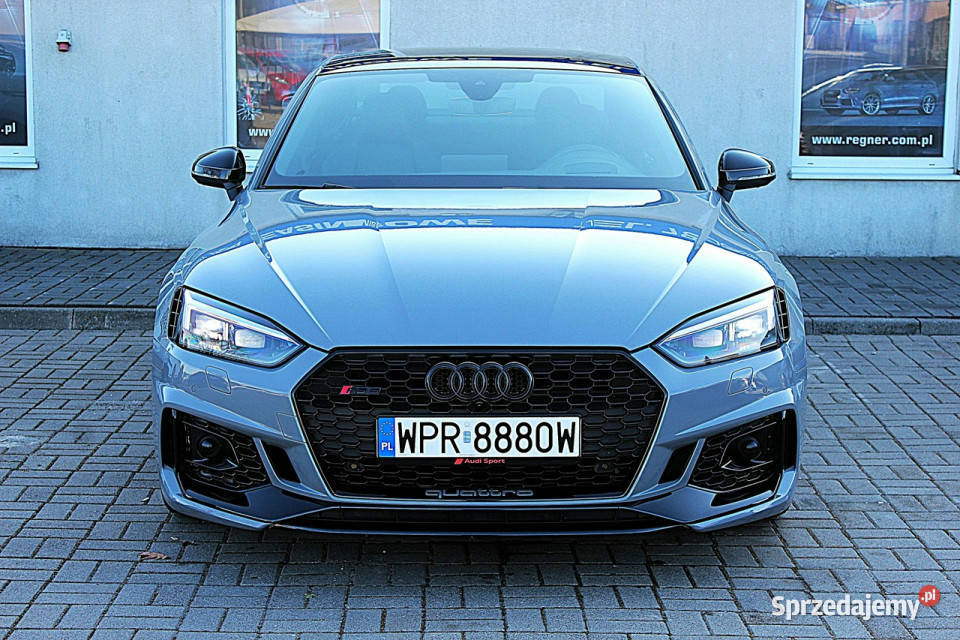 Audi RS5 Coupe FV23 Quattro LED HeadUp Panorama elektrycznie ustawiane fotele mazowieckie