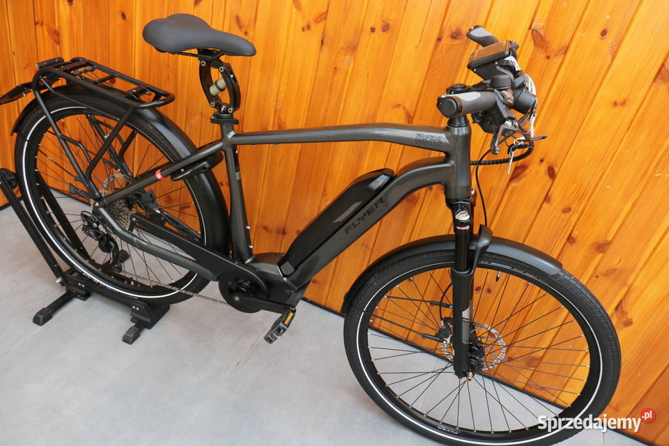 Rower elektryczny Flyer Upstreet 5 H 47 45h mazowieckie Milanówek sprzedam