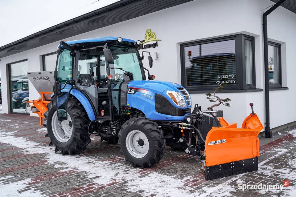 LS Tractor MT360 MEC 4x4 57 CAB pług Vario 150 LS Tractor