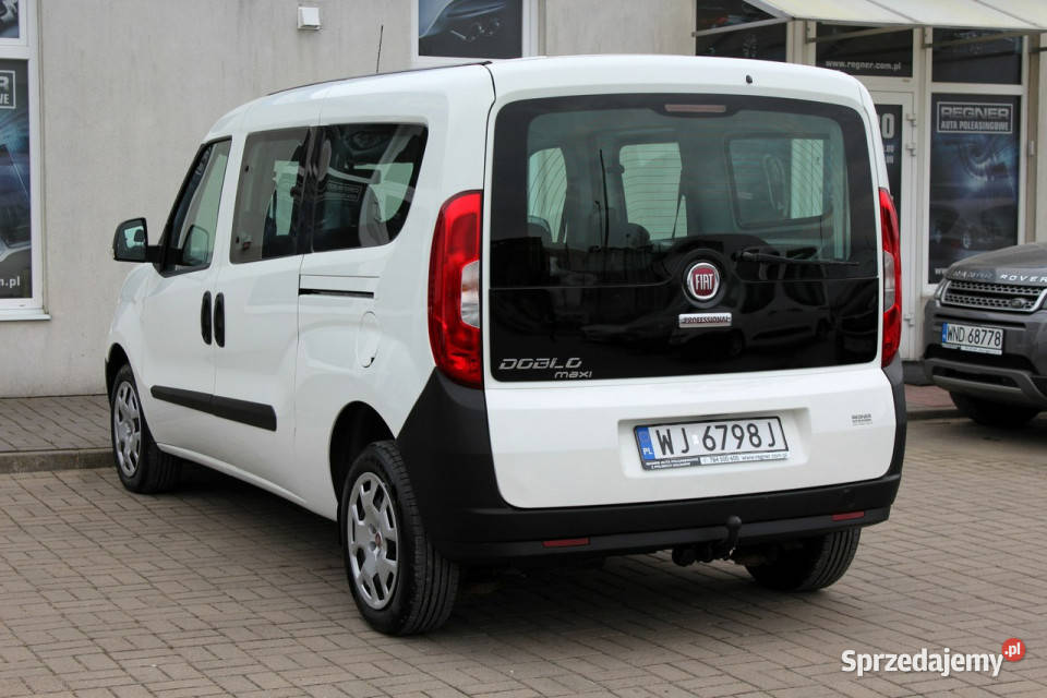 Fiat Doblo SalonPL MAXI FV23 1WŁ 2xdrzwi światła do jazdy dziennej sprzedam