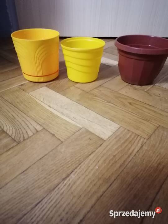 Doniczki kolorowe różne