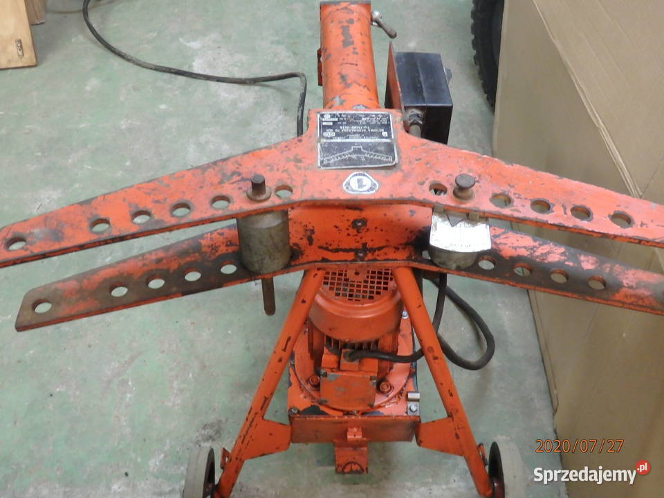 Giętarka zaginarka hydrauliczna do rur sprzedam