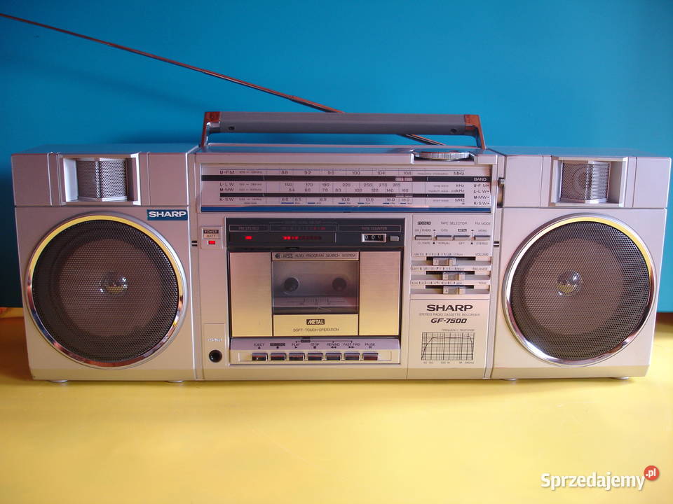 Radiomagnetofon SHARP GF-7500