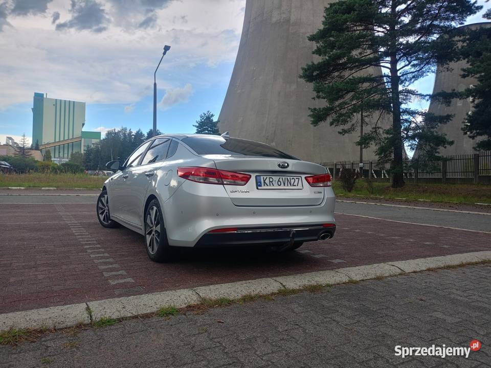 Kia Optima IV 17 17CRDi XL Salon Nowe Sprzęgło przyciemniane szyby małopolskie Chrzanów