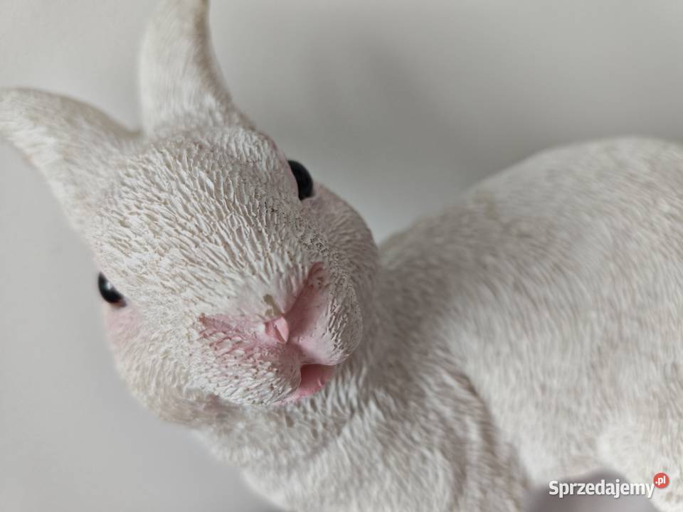 Zając biały z polizywicy biały Dębica