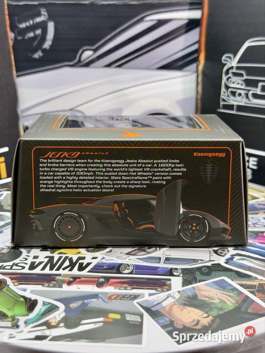 Hot Wheels RLC Koenigsegg Jesko Absolut BOX K2 dolnośląskie Wrocław
