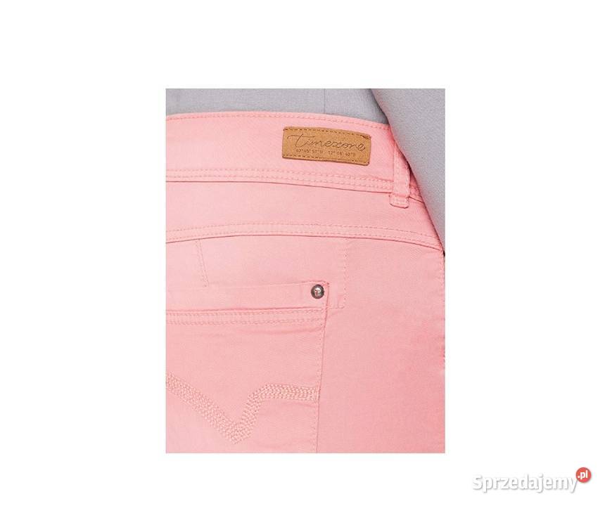 29 Spodenki krótkie Timezone Różowe Jeans 75 Do kolan Szczerbice sprzedam