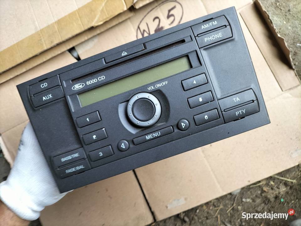 FORD C MONDEO MK3 RADIO 6000CD osobowe Kamień-Kolonia
