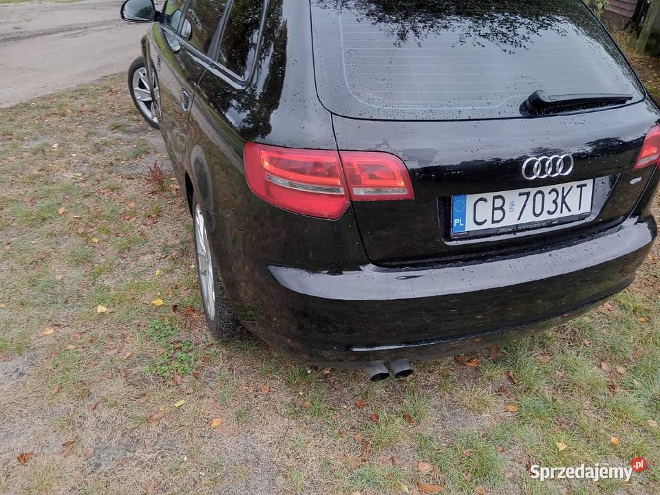 Audi A3 P8 20TDI140automatB stanCzarnaSportback kurtyny powietrzne