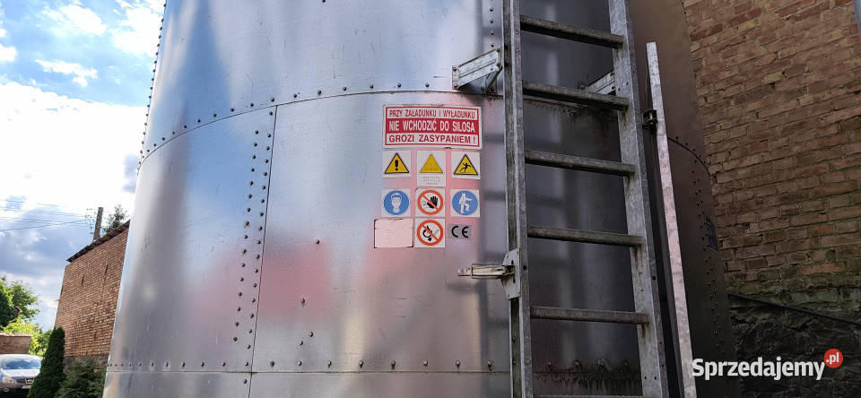 Silos zbożowy BIN 28 ton 374 m3 Pozostałe Oborzany