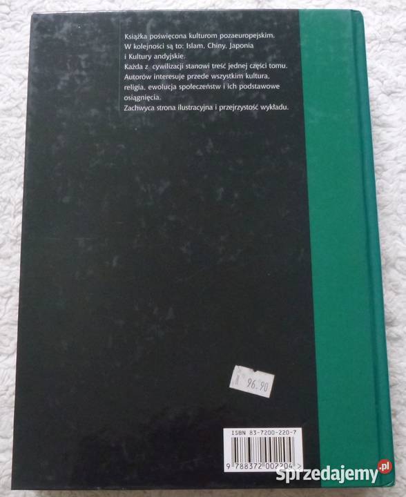 Wielkie kultury świata islam Chiny Japonia sprzedam
