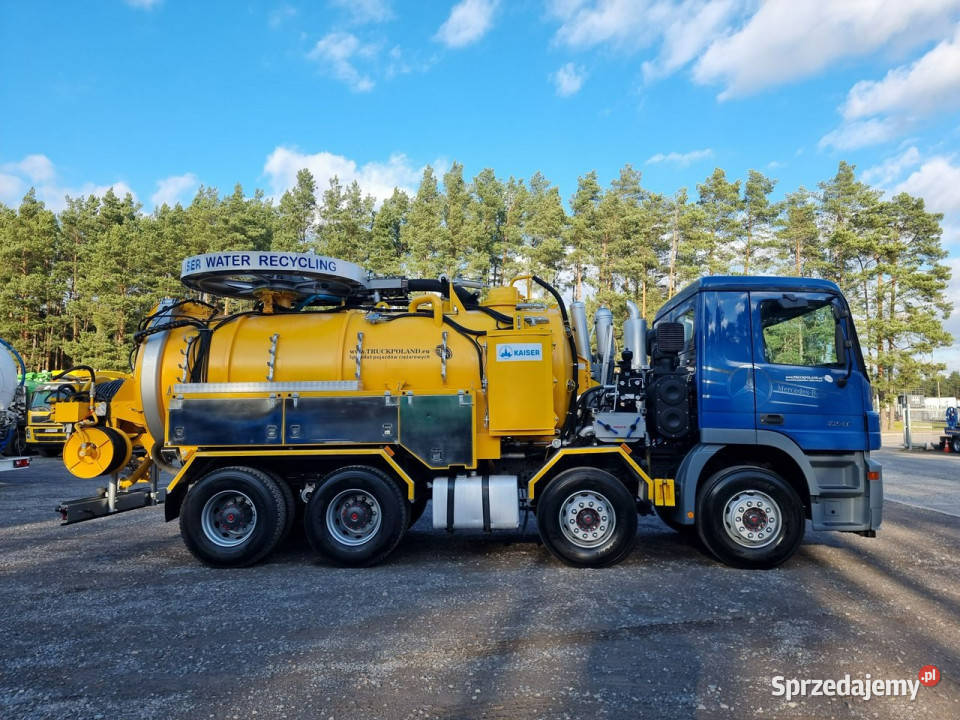 Mercedes ACTROS 8x4 WUKO recykling do zbierania pierwszy właściciel Daleszyce