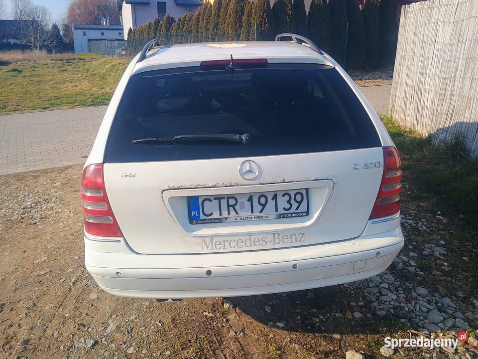 Mercedes w203 27cdi 170 avantgarde 27000cm3 kujawsko-pomorskie Wąbrzeźno