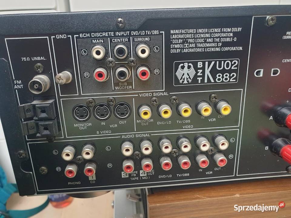 Yamaha rx v592 amplituner z pilotem Leżajsk