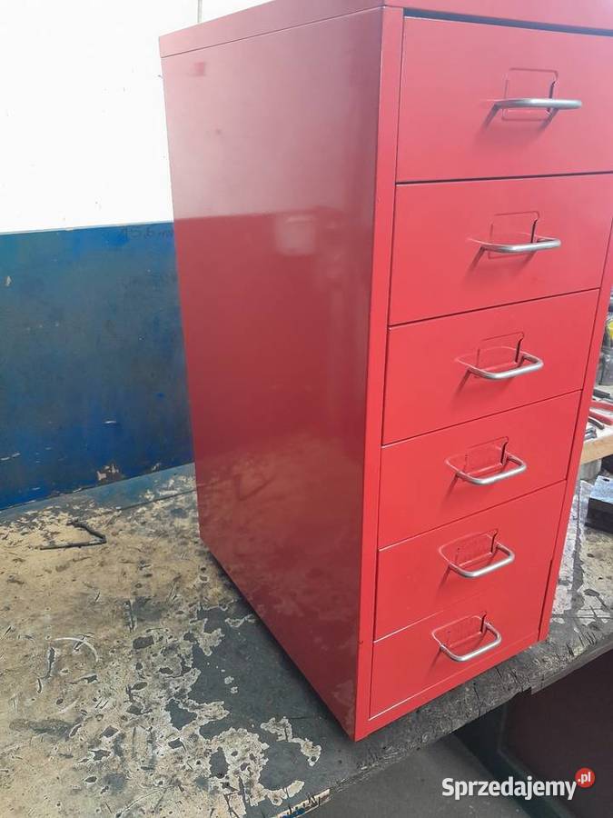 Szafka warsztatowa biurowa metalowa 6 szuflad Krotoszyn