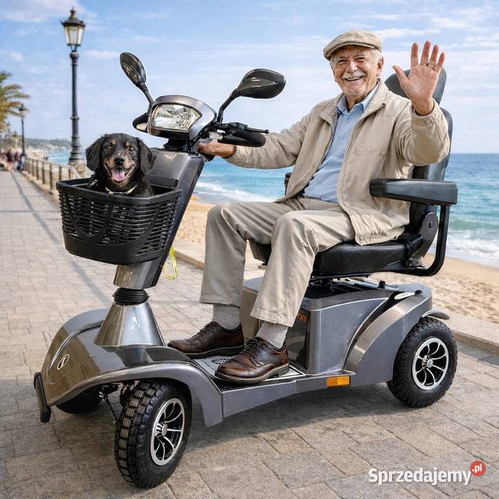 Skuter inwalidzki elektryczny STERLING S700 Sprzęt rehabilitacyjny i ortopedyczny