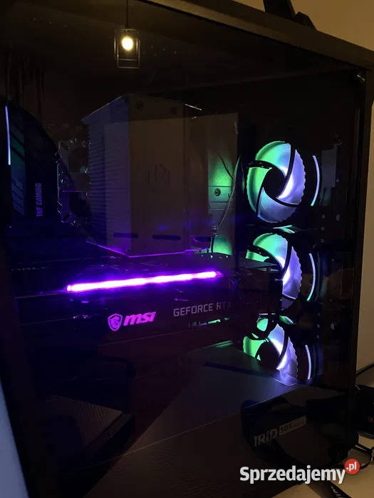 Komputer gamingowy ryzen 7 5700x rtx 3060 msi