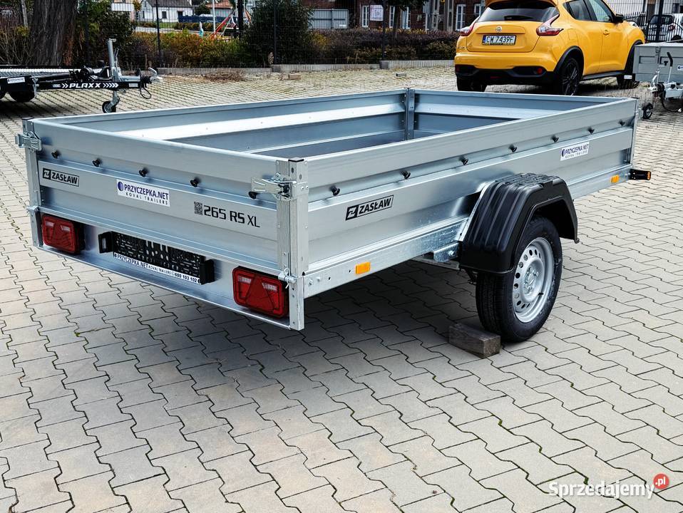 ZASŁAW 265RS XL RESOR Przyczepka lekka towarowa Kowal
