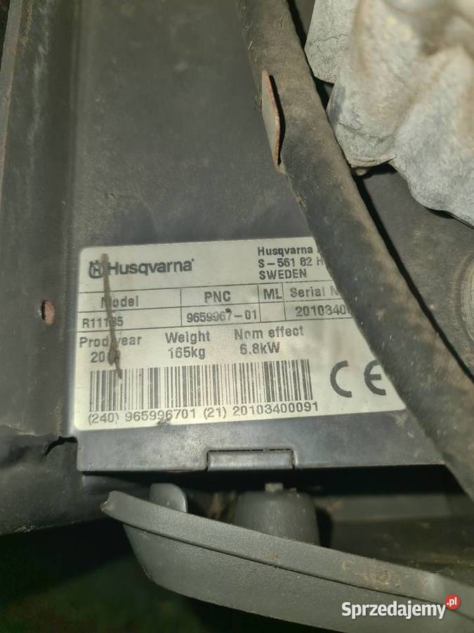 Kosiarka traktorek Husqvarna raider r11185 mazowieckie Lipsko