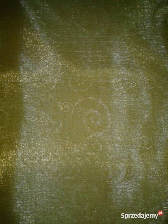 firan długa 260 organtyna w ślimaczki odcienie pomarańczowego  Wrocław