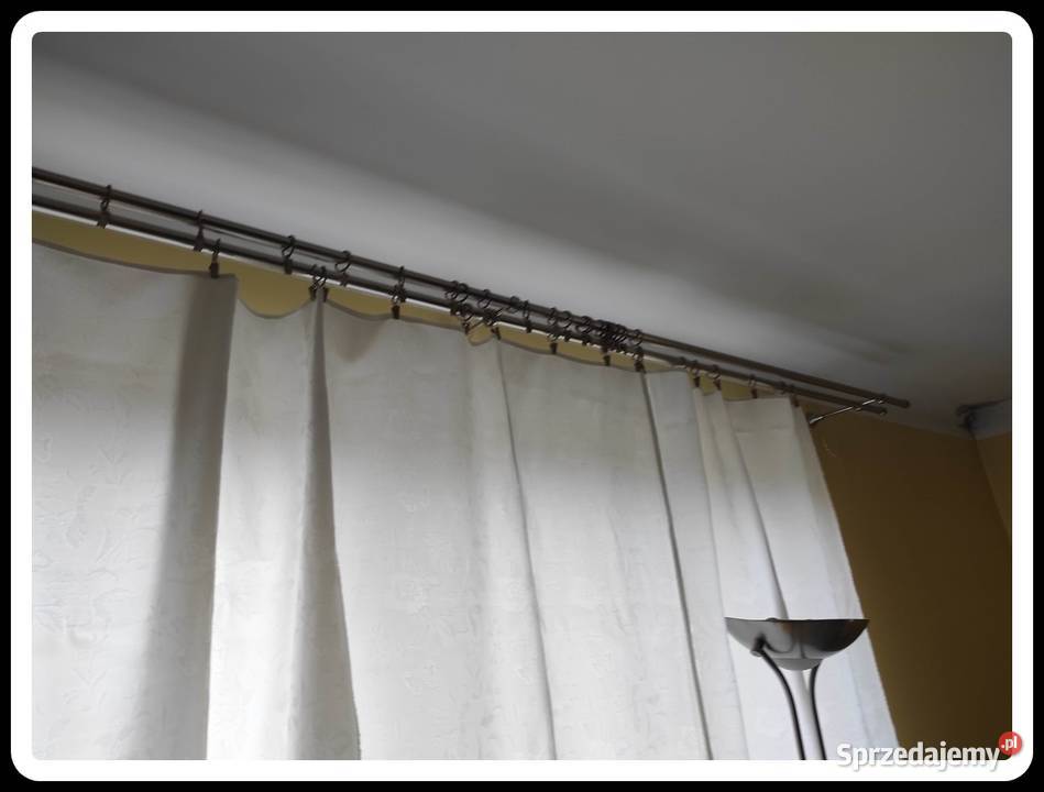 Jasne zasłony do pokoju 6 sztuk komplet Płock