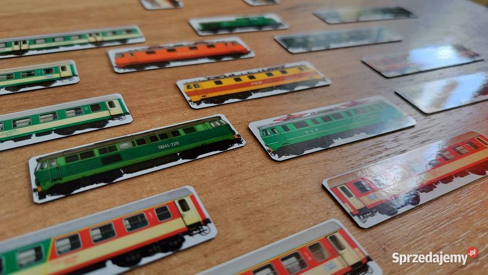 Magnesy lokomotyw i wagonów na lodówkę Seria I Kraków