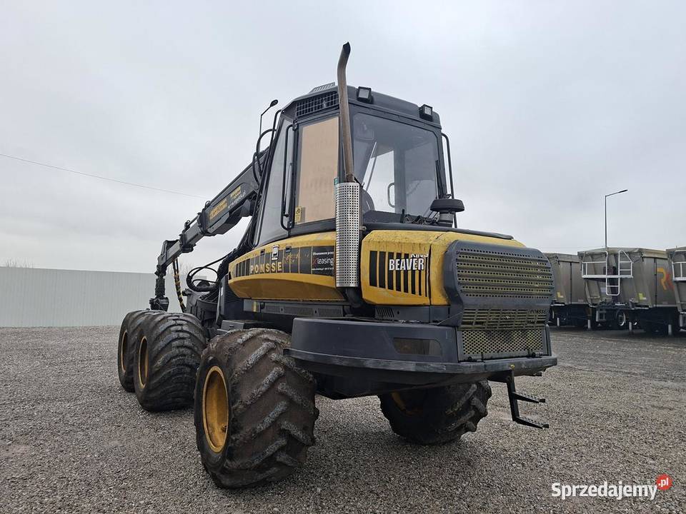 Kombajn zrębowy harwester PONSSE Beaver Warszawa