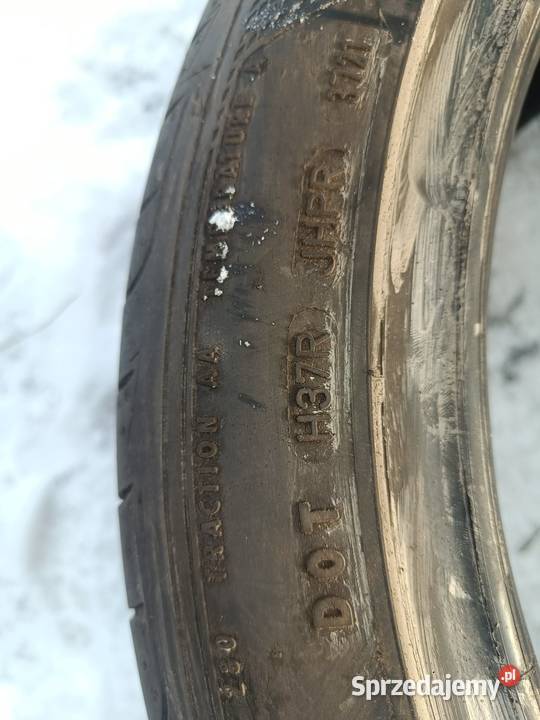 2 opony 22545 r17 dolnośląskie Strzelce