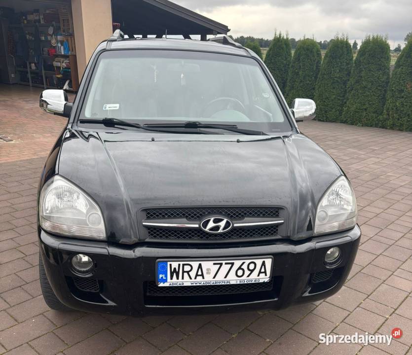 Hyundai Tucson 20 benzynagaz 2008 R Wierzbica-Kolonia