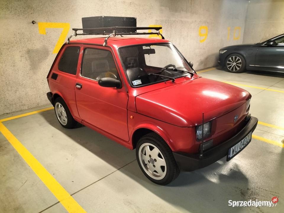 Maluch Fiat 126P Warszawa