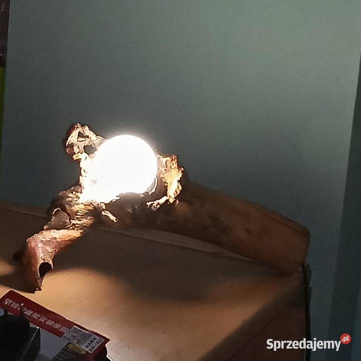 Lampy z korzenia drzew sprzedam
