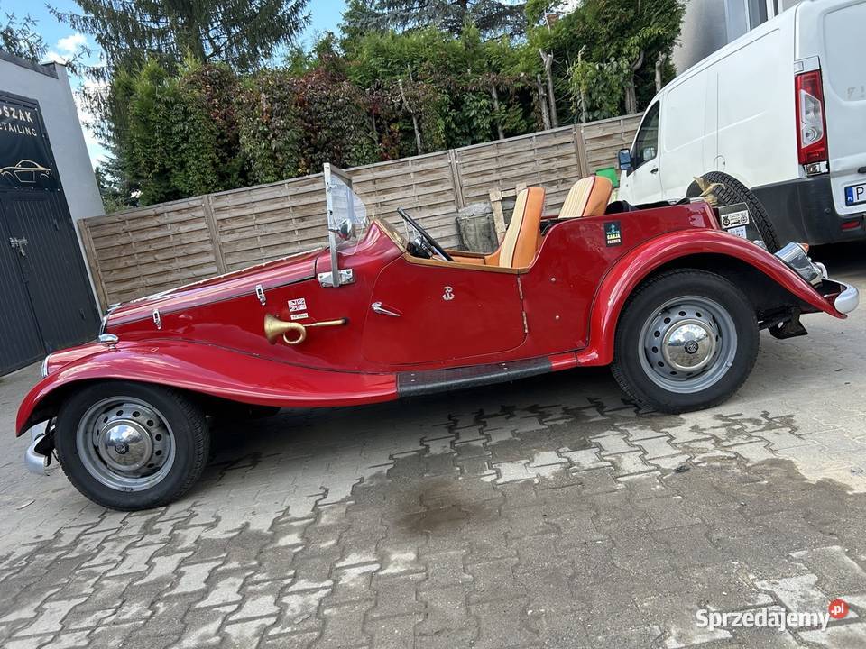 MG TF 1954 ZAMIANA na osobowe dostawcze PIĘKNY TF Poznań