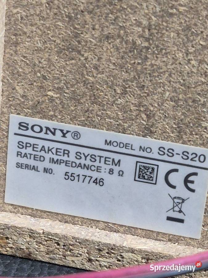 wieża Sony HCDs20 Poddębice sprzedam