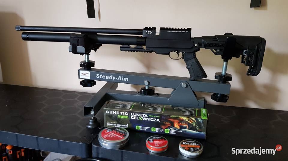 ZestawZUZIA WIATROWKA PCP kuzey 55mm OPTYKA sprzedam