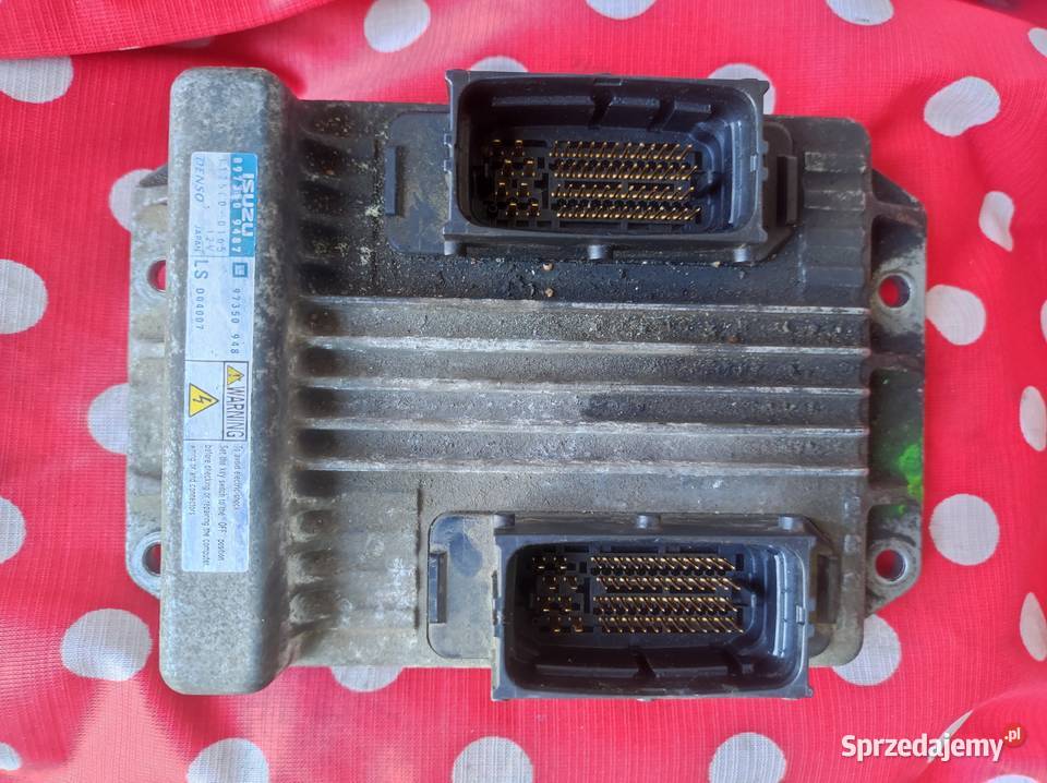 Sterownik komputer silnika 17Cdti Denso 97350948 komputery