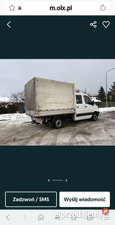 MERCEDES SPRINTER 311 CDI DOKA 7 osob Rok produkcji 2006 Częstochowa