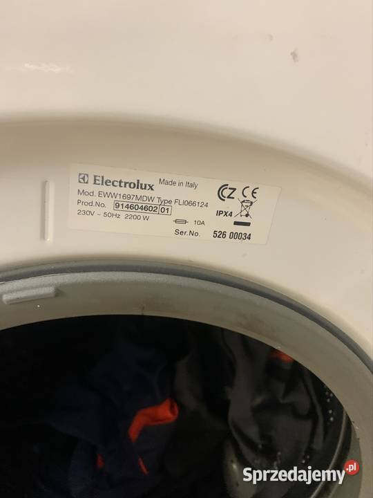Pralko Suszarka Electrolux wsad 7 pranie Przytoczna sprzedam