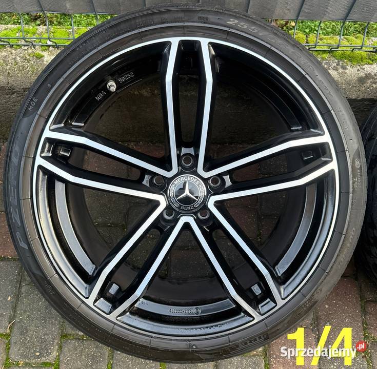 19 Mercedes C klasa W205 felgi koła komplet Lubasz