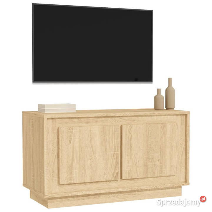 Szafka pod TV dąb sonoma 80x35x45 materiał Warszawa