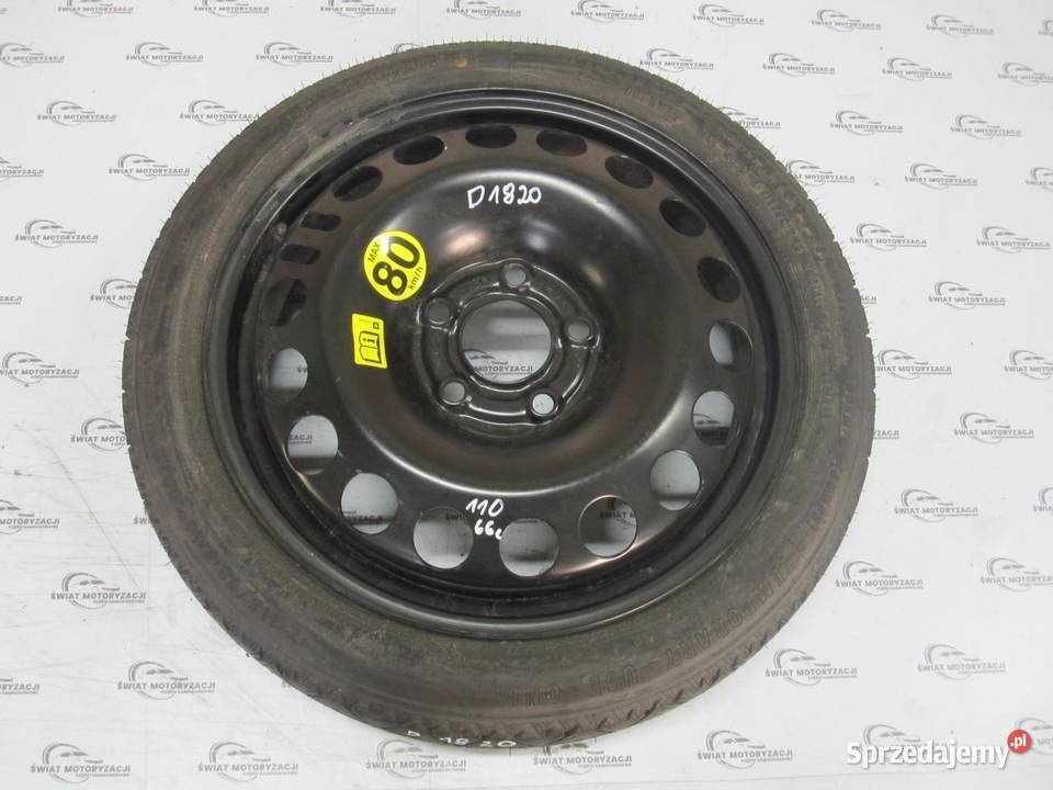 OPEL VECTRA C koło dojazdowe 1157016 92M 5x110 świętokrzyskie