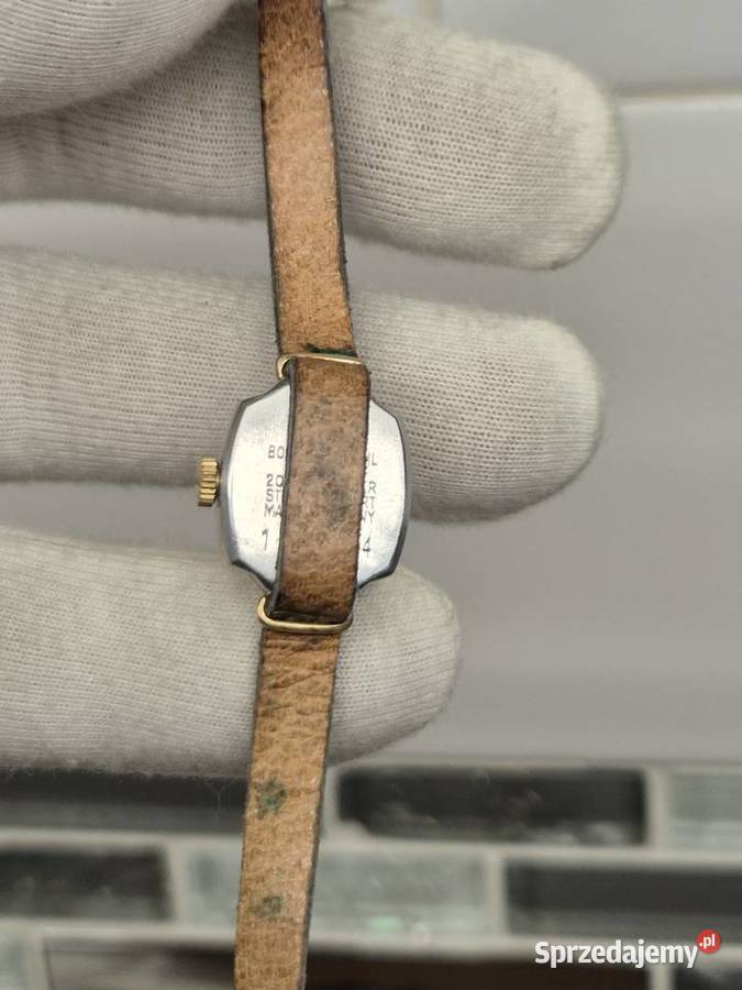 Damski mały zegarek biżuteryjny Glashutte Chorzów