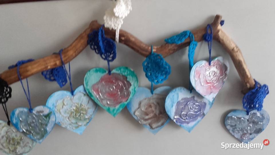 PRZEWIESZKI ZAKŁADKI DO KSIĄŻEK różane serduszka Piła