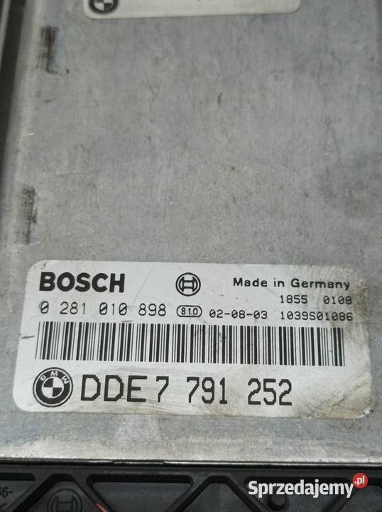 STEROWNIK SILNIKA 0281010898 7791252 30 D 217