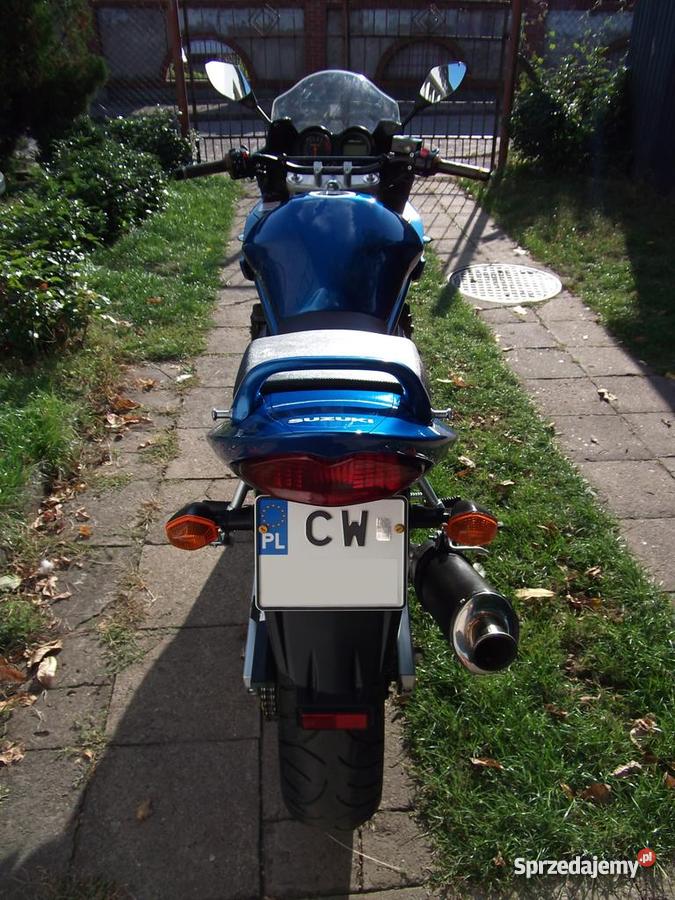Motocykl SUZUKI GSF BANDIT 650 S NÓWKA niebiesk Włocławek